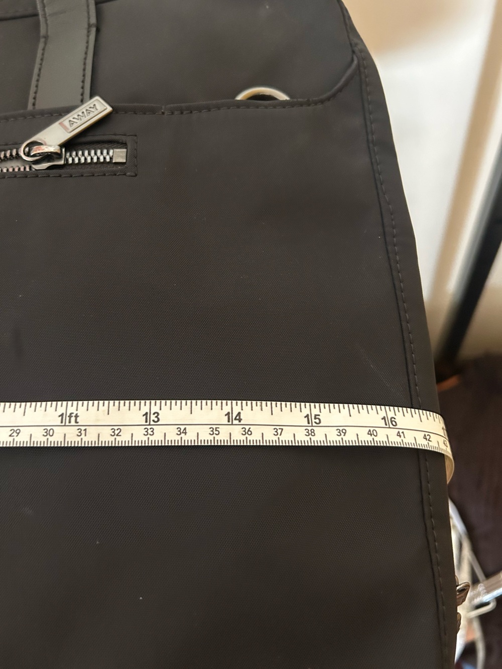 Away Laptop Bag Travel Briefcase Top Handles Black Business Career - Picture 8 of 9
